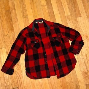 🇺🇸Vintage Woolrich Checkered Shirt/Jacket